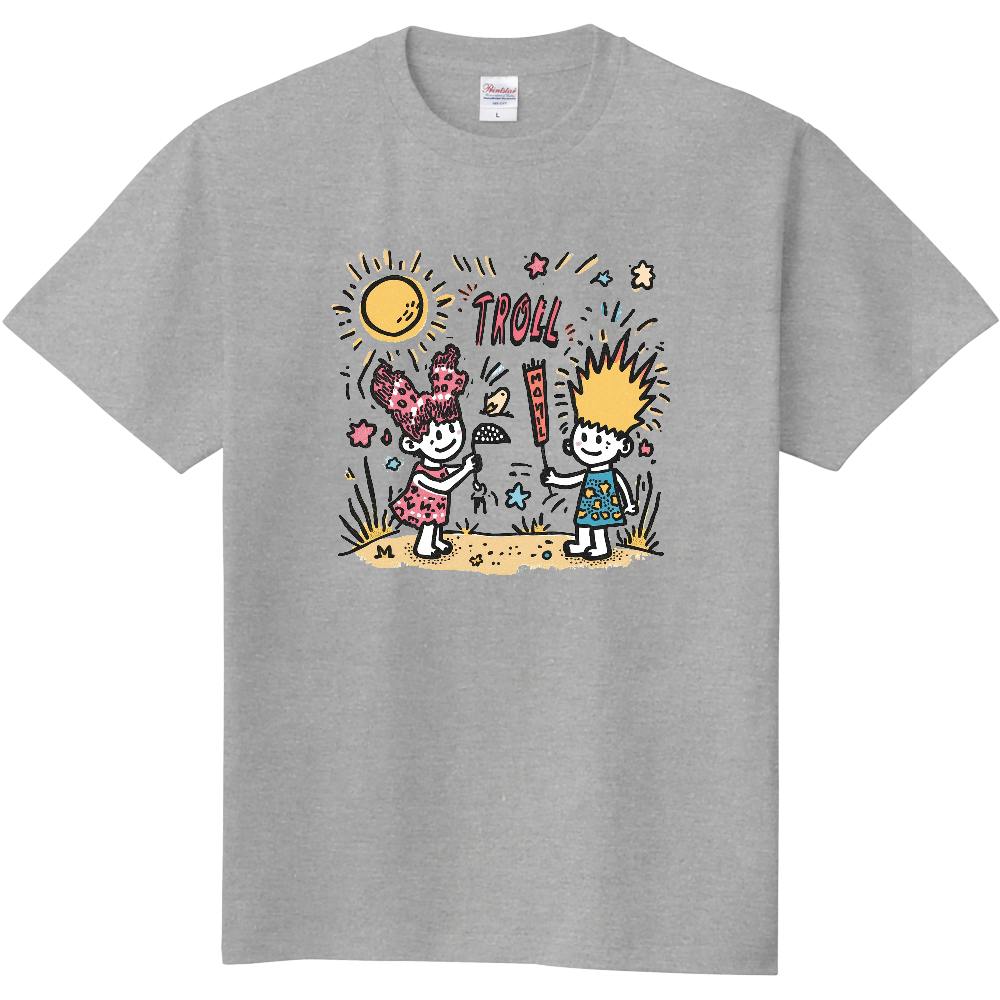 愉快なトロールのTシャツ