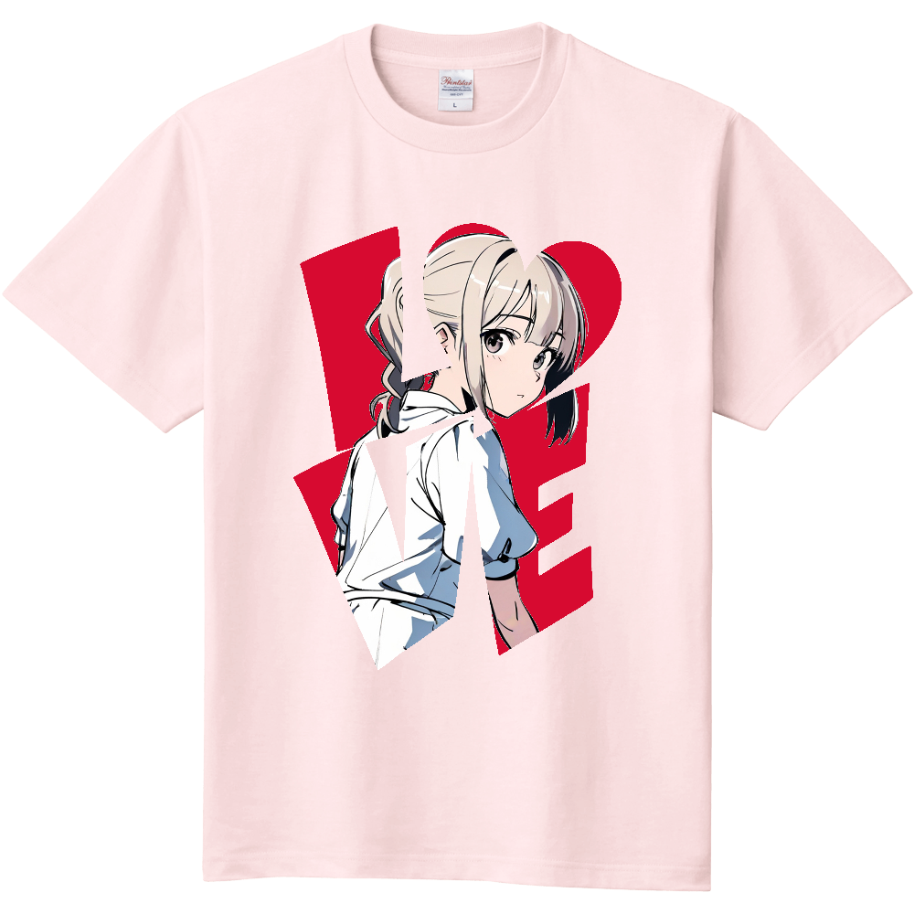 LOVE GIRLのTシャツ