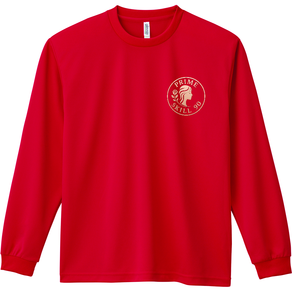 レディースロゴ入り長袖シャツ