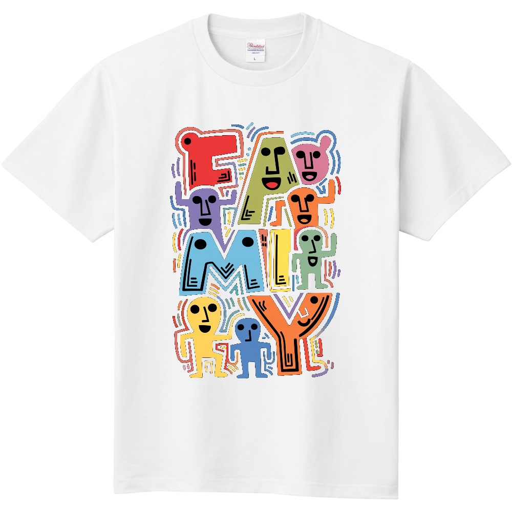 カラフルなＴシャツ