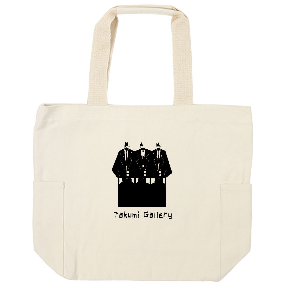 トートバッグ「3人の男」