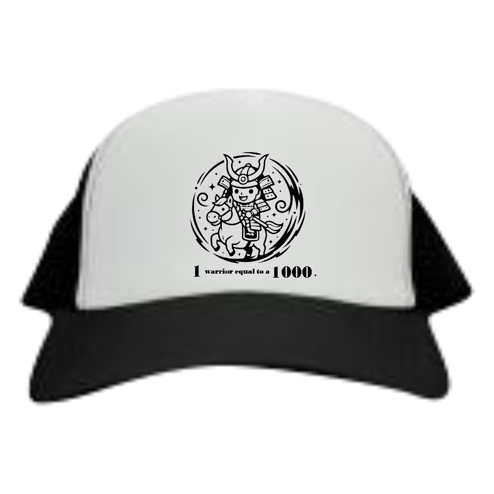 [メッシュキャップ] 1 warrior equal to a 1000