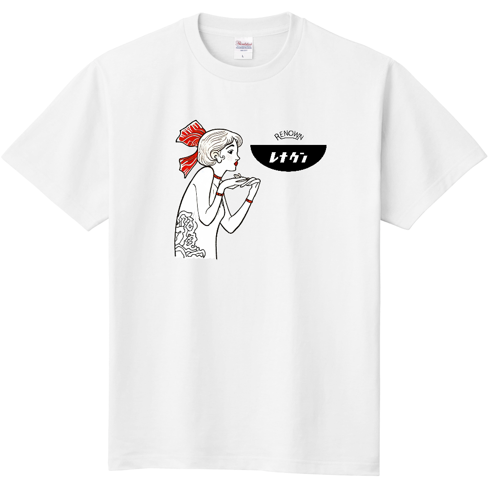 昭和広告のＴシャツ