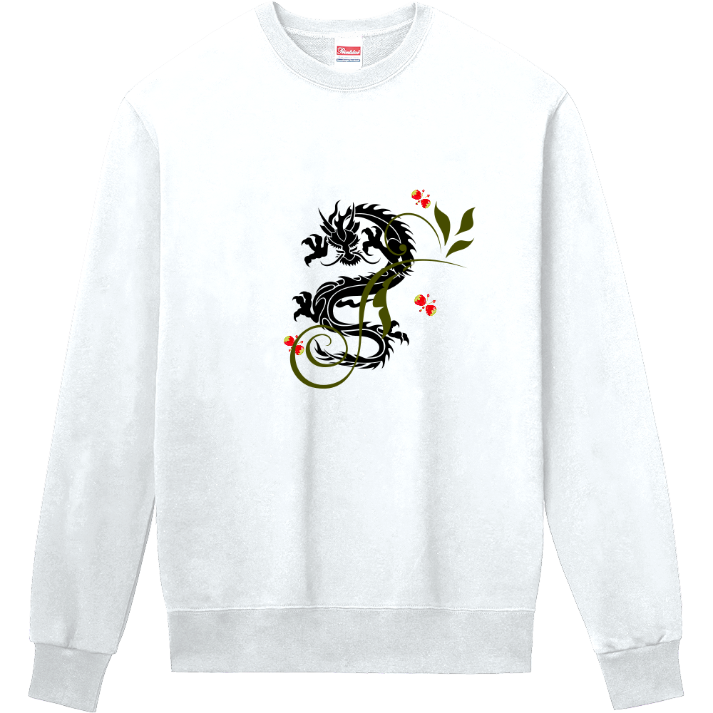 黒竜といちご蝶々　定番スウェット