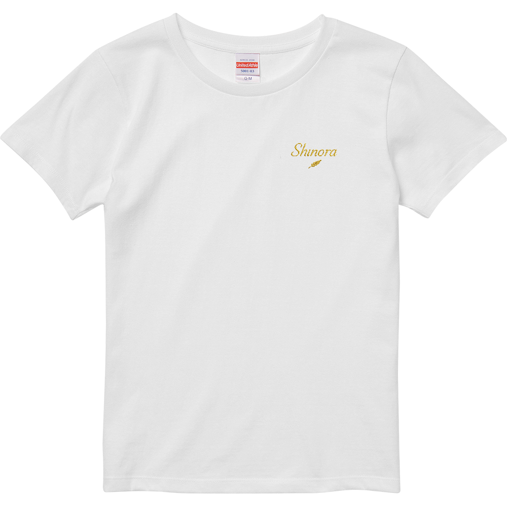 ゴールドフェザーロゴTシャツ