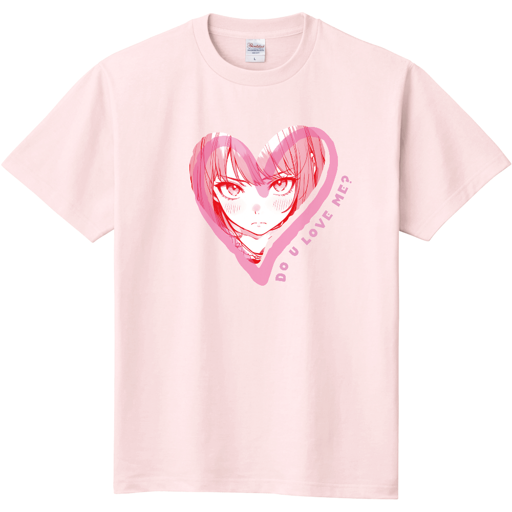 ハート少女のＴシャツ