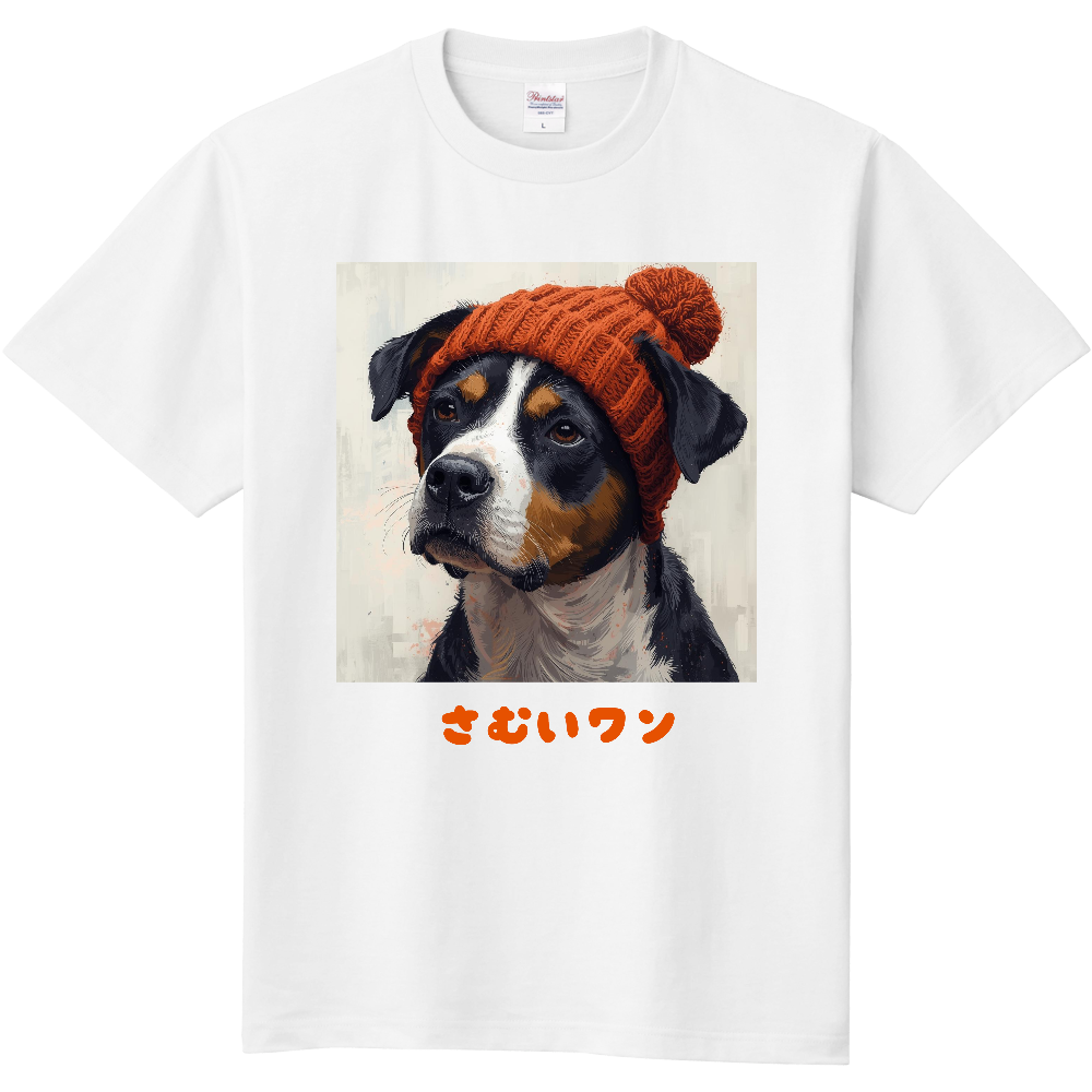 さむいワン Tシャツ