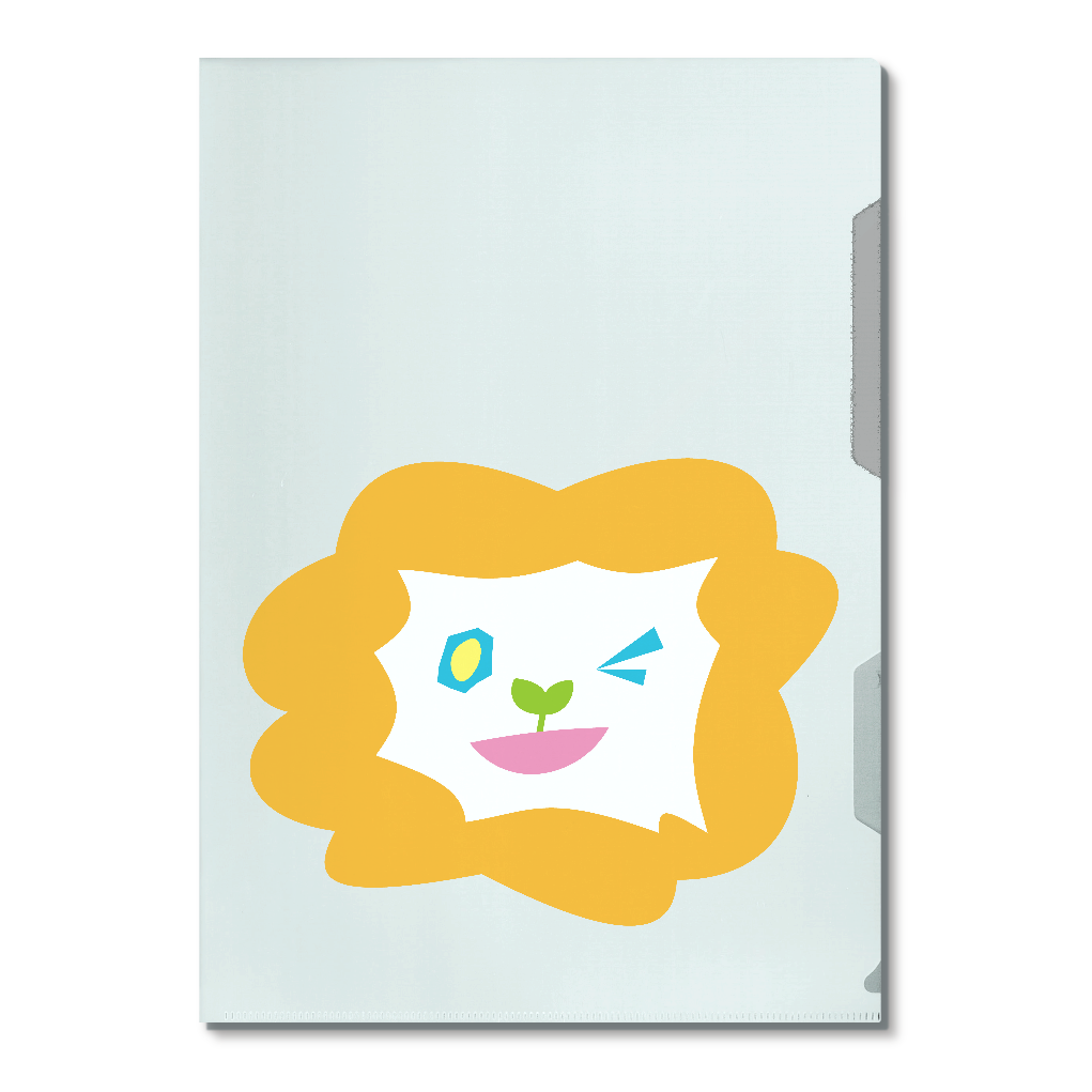 にちょライオン クリアファイル