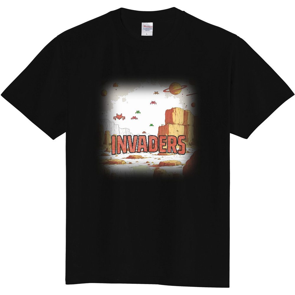 インベーダーのTシャツ