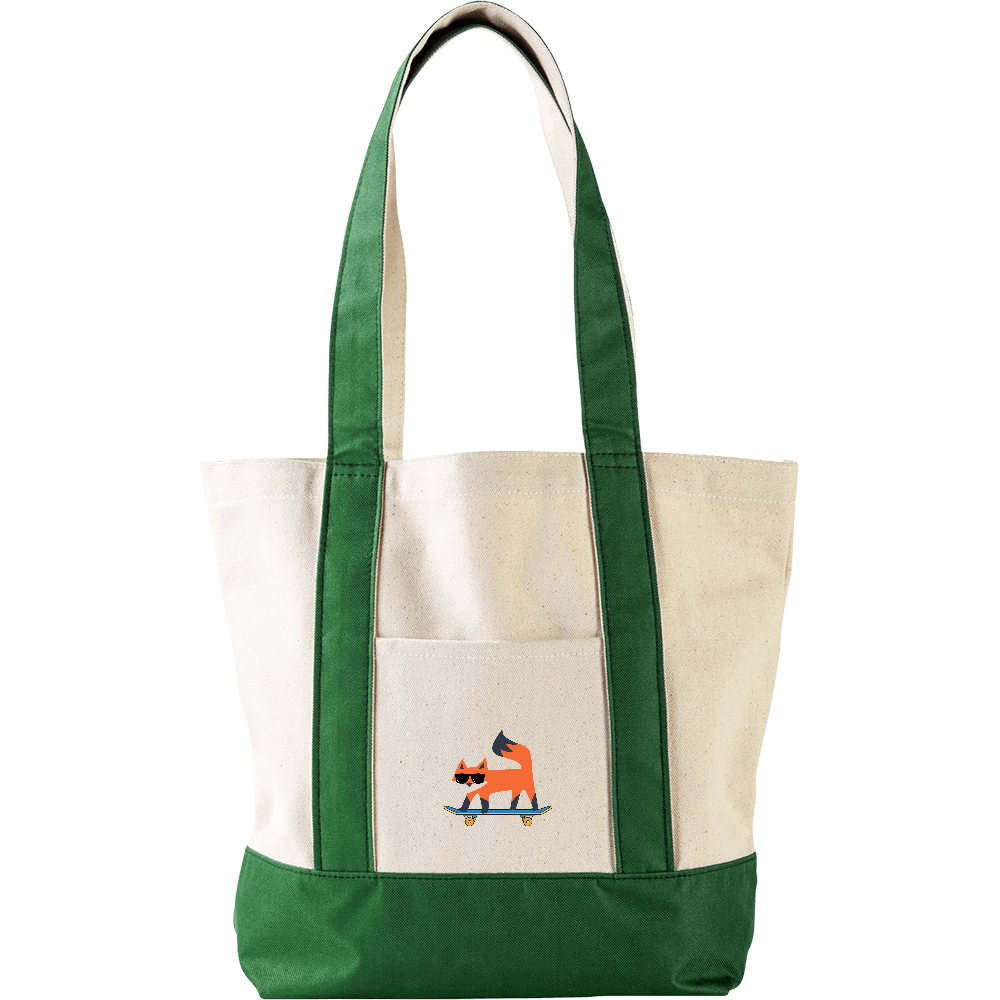 サングラスキツネ/ベビートートバッグ