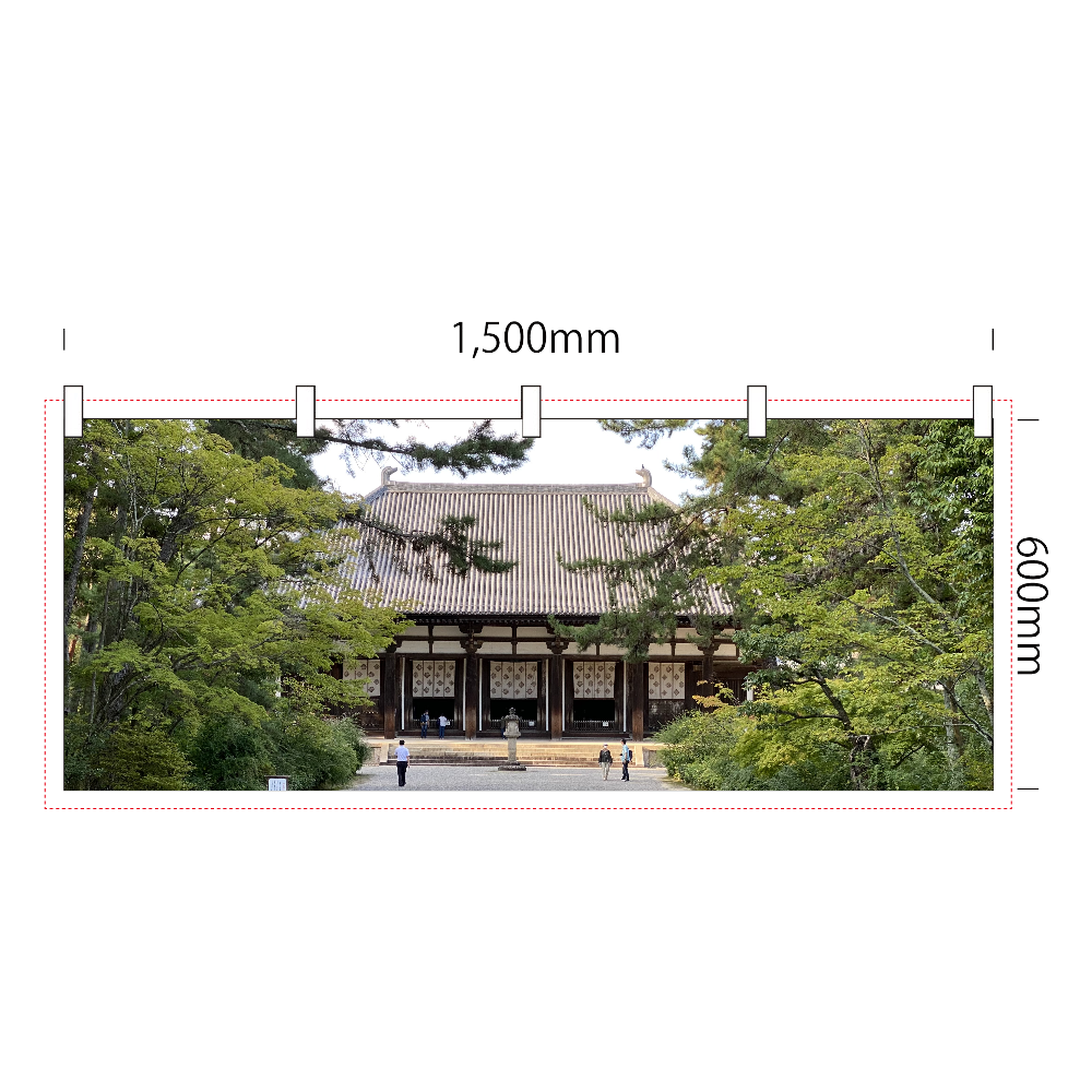 横幕_REAL Collection_012 唐招提寺