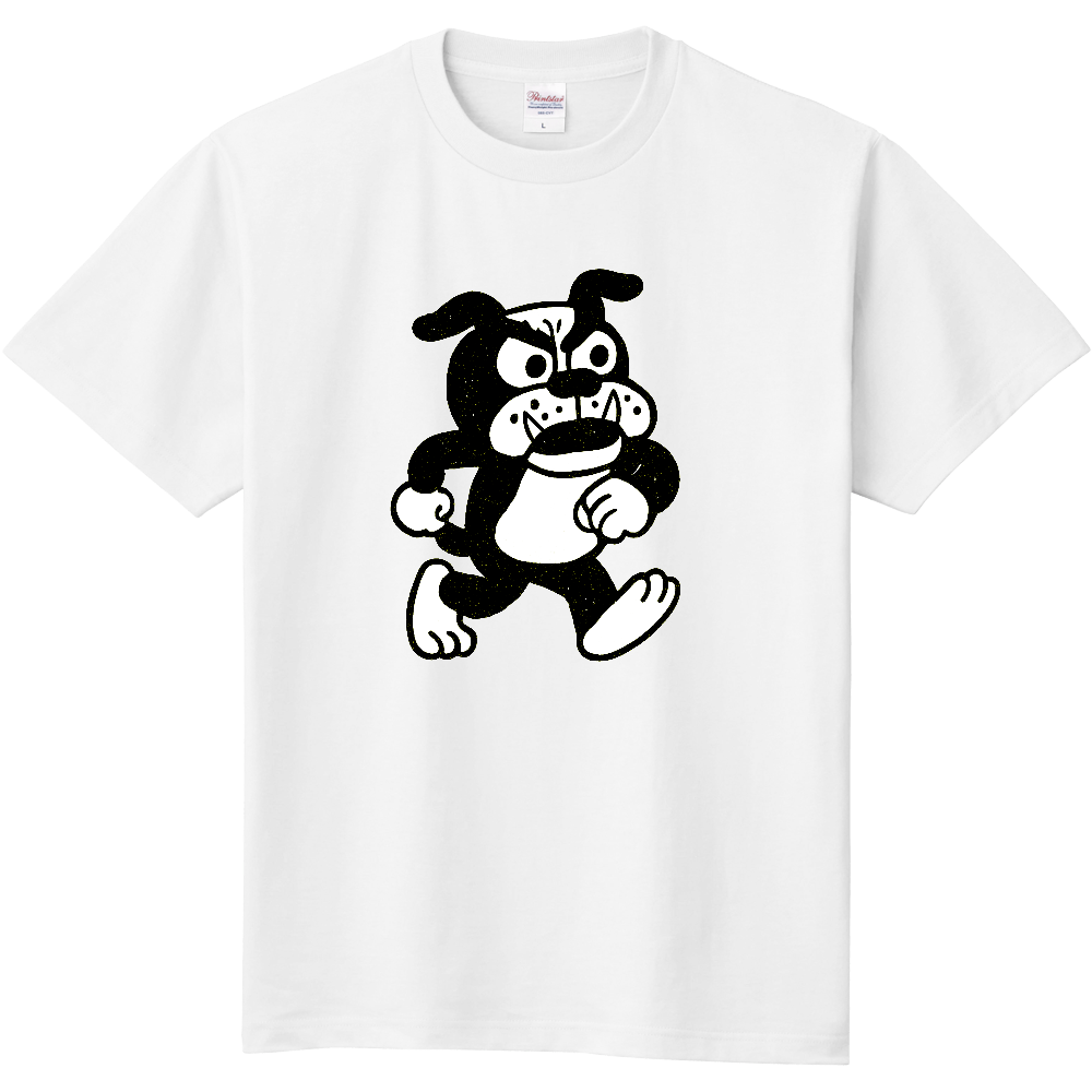 昭和風キャラクターのＴシャツ