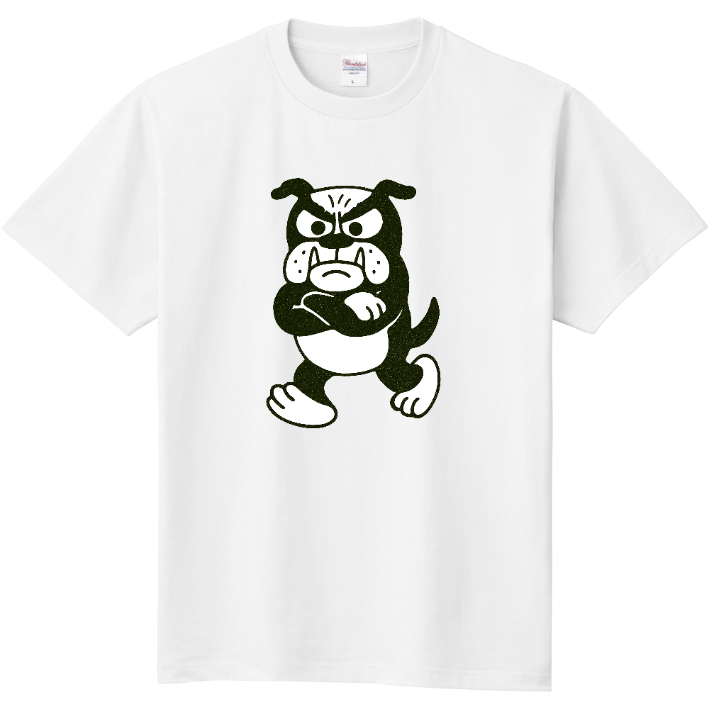 昭和風キャラクターのTシャツ