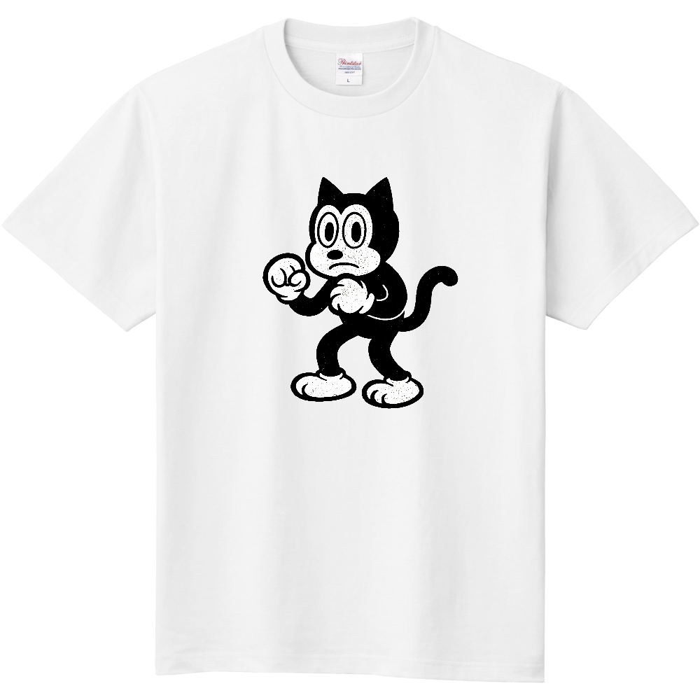 昭和風キャラクターのTシャツ