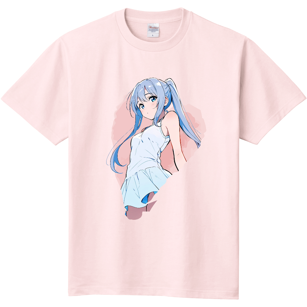 ツインテール女子のＴシャツ
