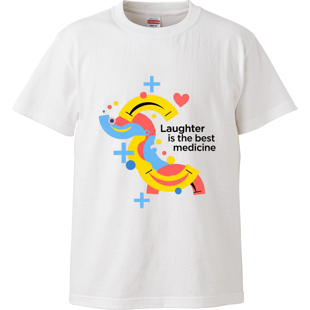 [Tシャツ] Laughter is the best medicine.
