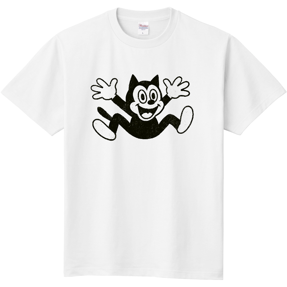 昭和風キャラクターのＴシャツ