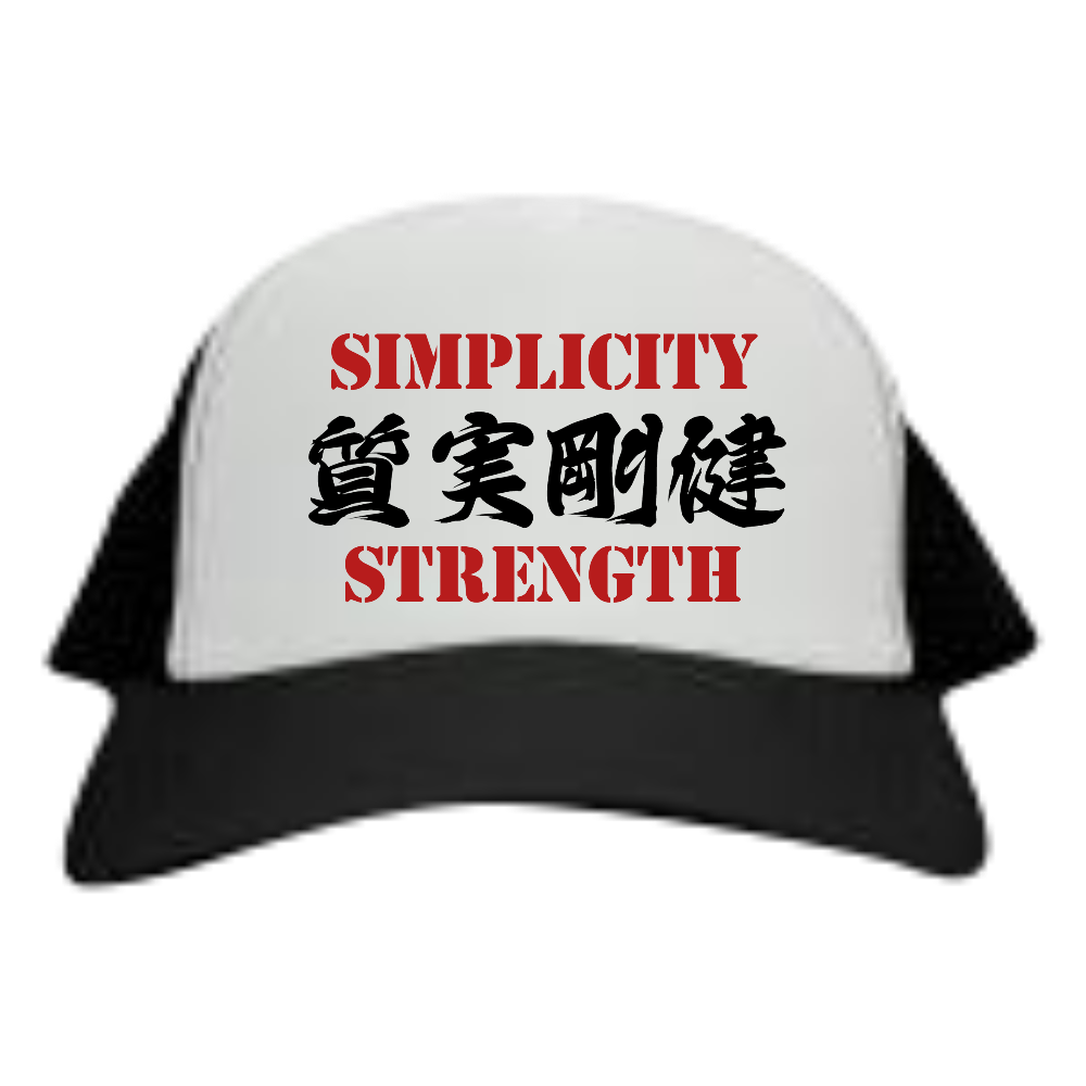 [メッシュキャップ] Simplicity and strength