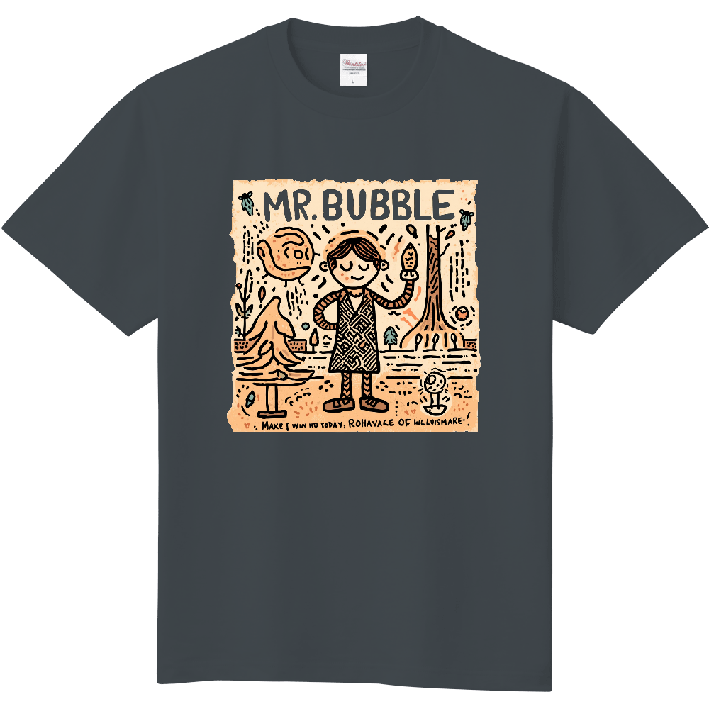 ミスターバブルのＴシャツ