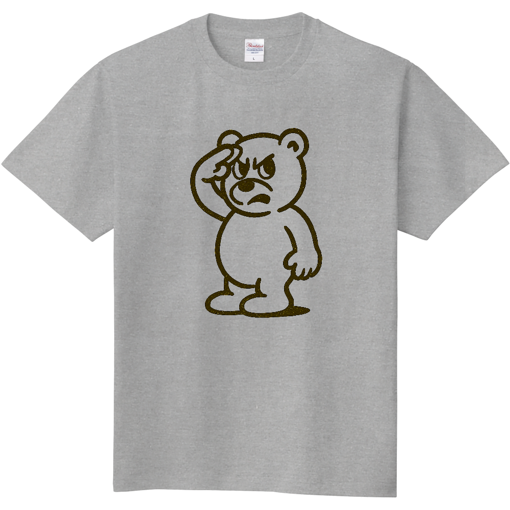 昭和風キャラクターのTシャツ