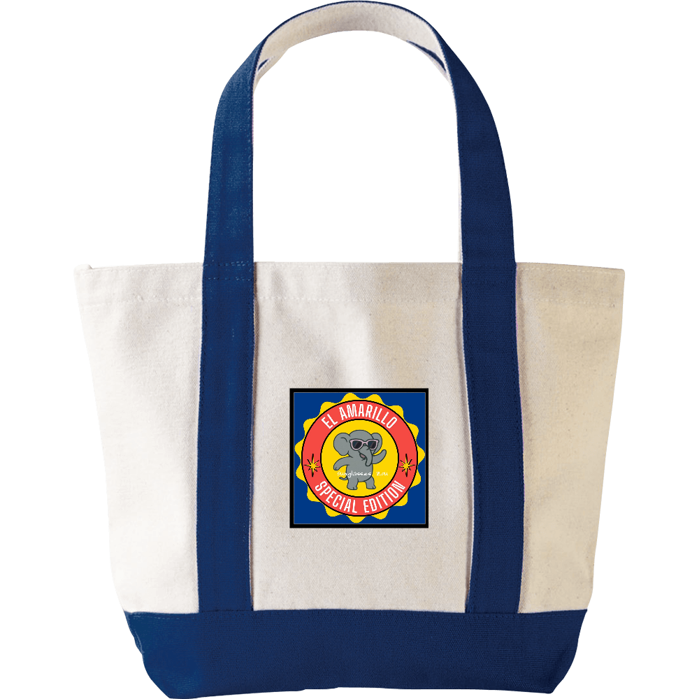 レトロサングラスゾウ/トートバッグ