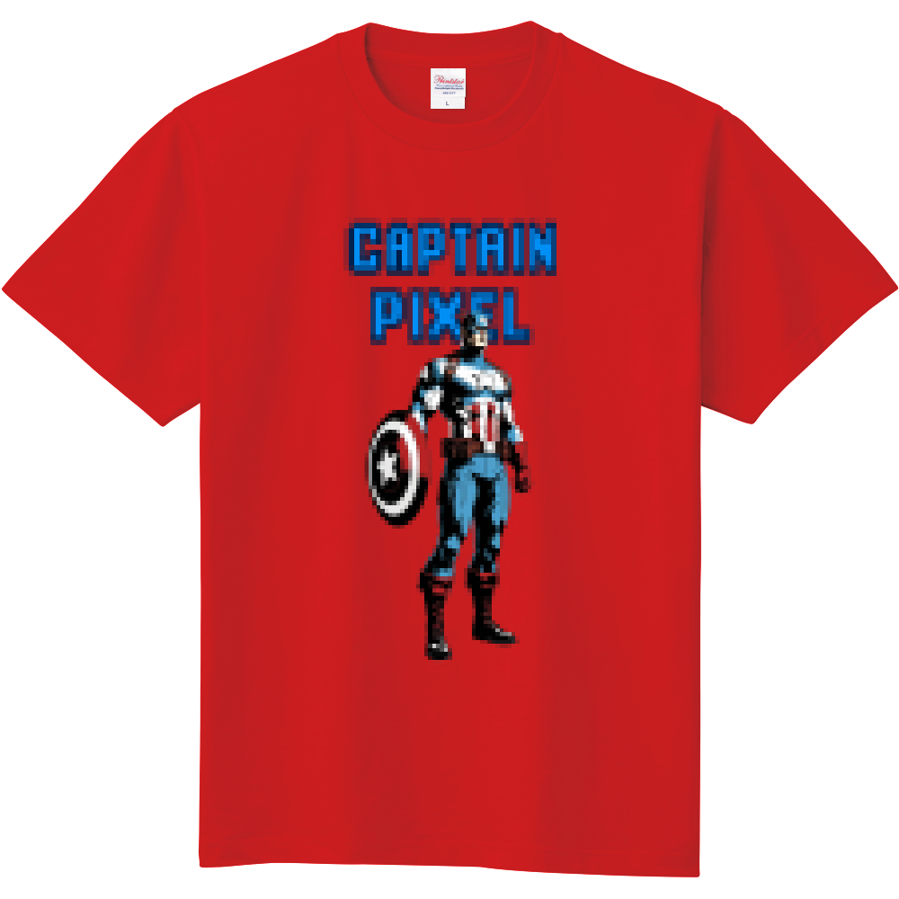 キャプテンピクセルのTシャツ