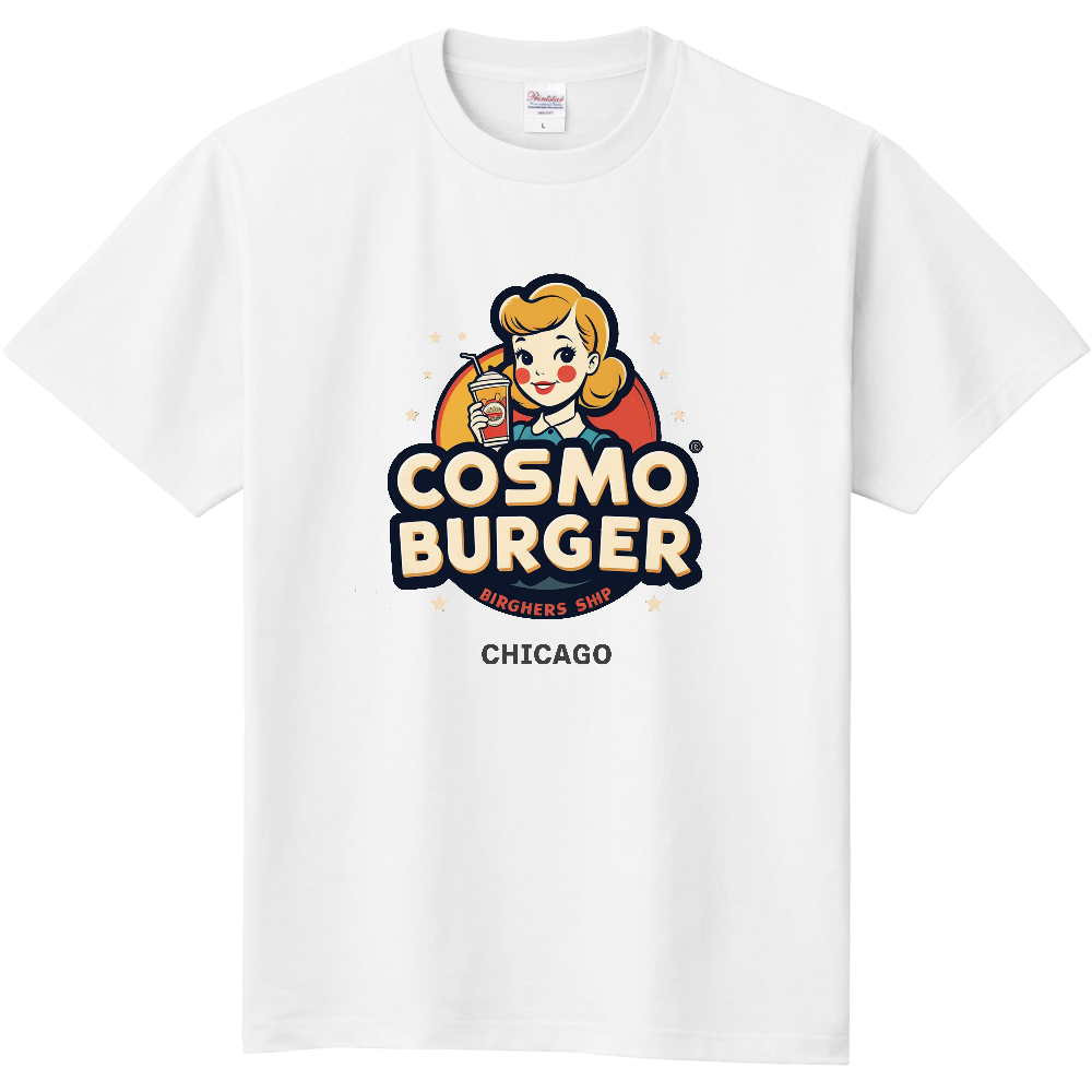 コスモバーガーのTシャツ