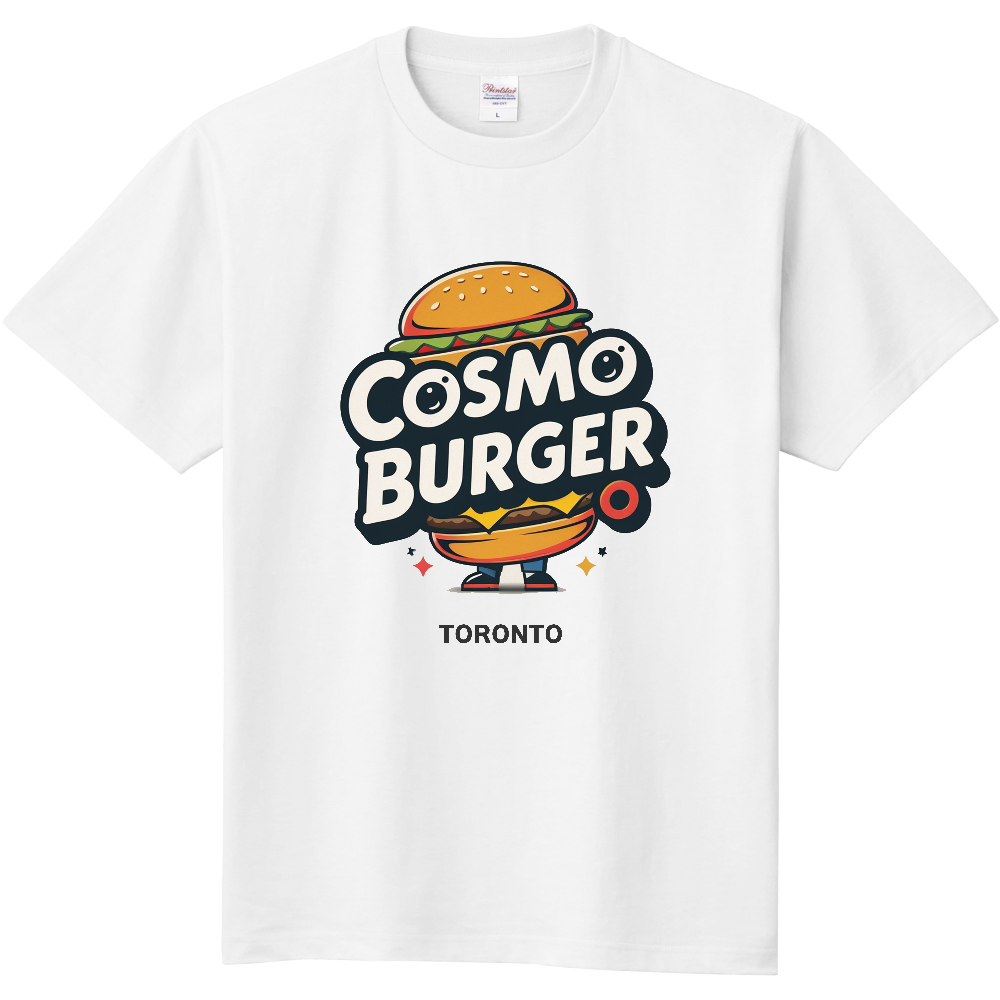 コスモバーガーのTシャツ