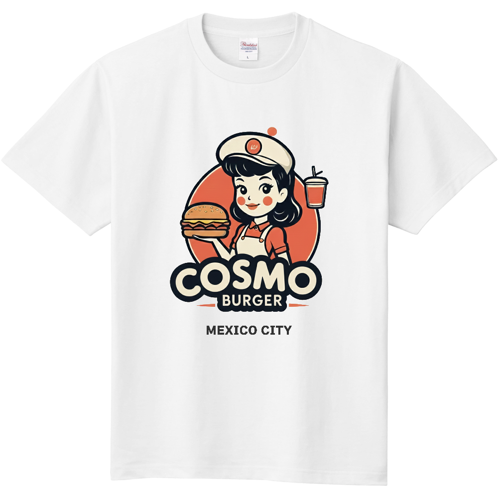コスモバーガーのTシャツ