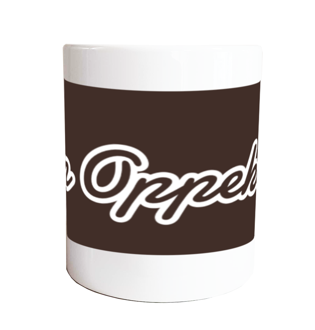 おっぺけぺーロゴマグカップ