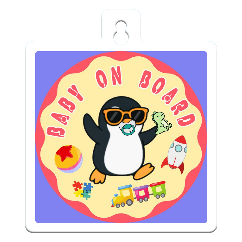 カーステッカー/ BABY ON BOARD