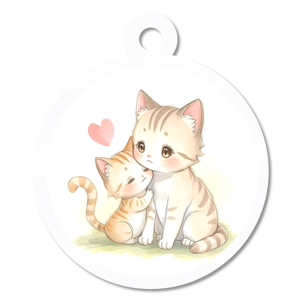 【ネコの親子】