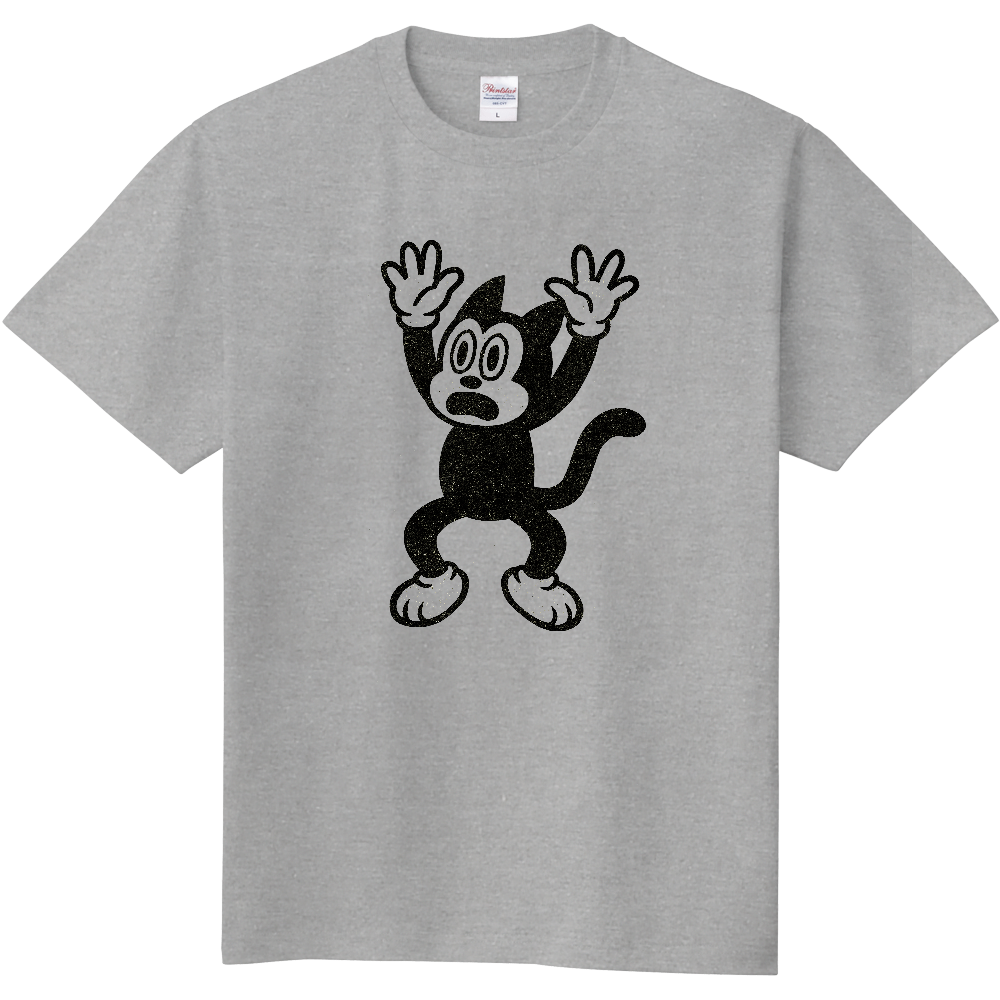 昭和風キャラクターのTシャツ