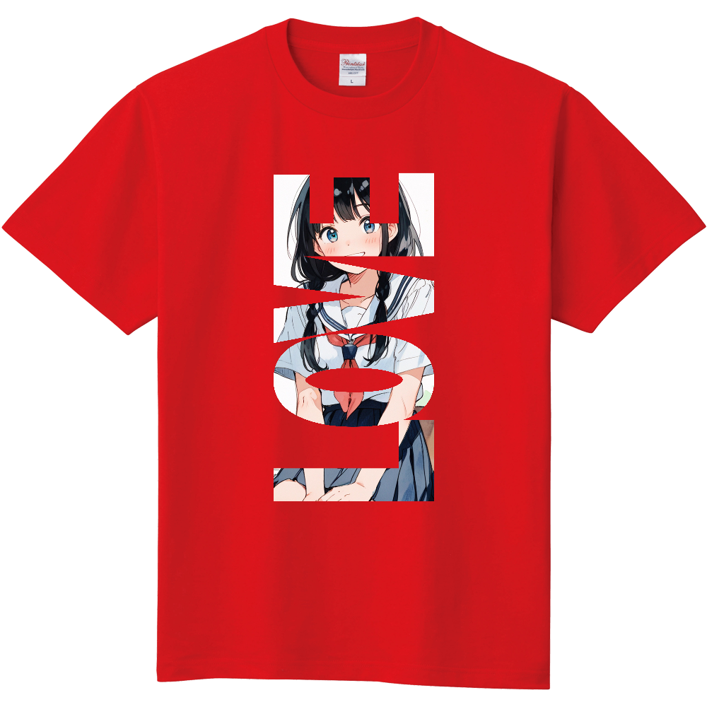 LOVE美少女のTシャツ