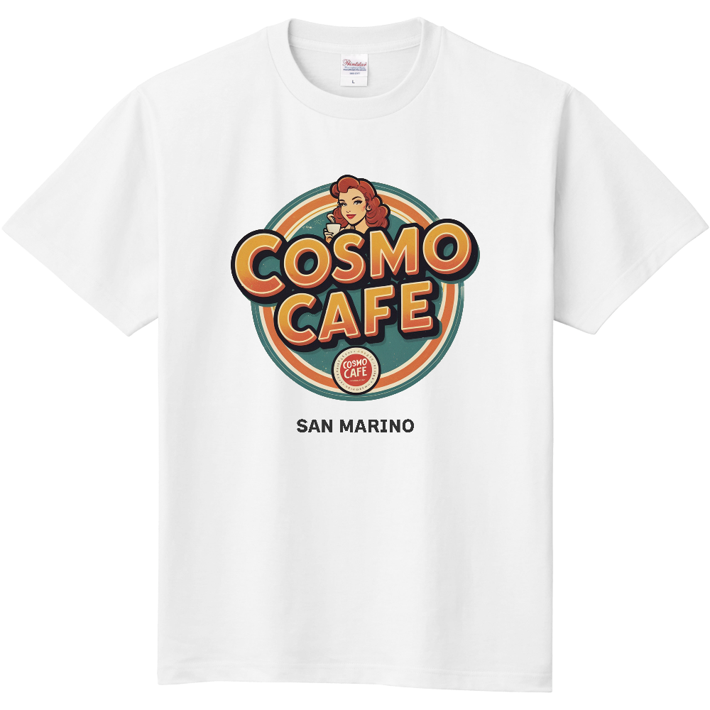 コスモカフェのTシャツ