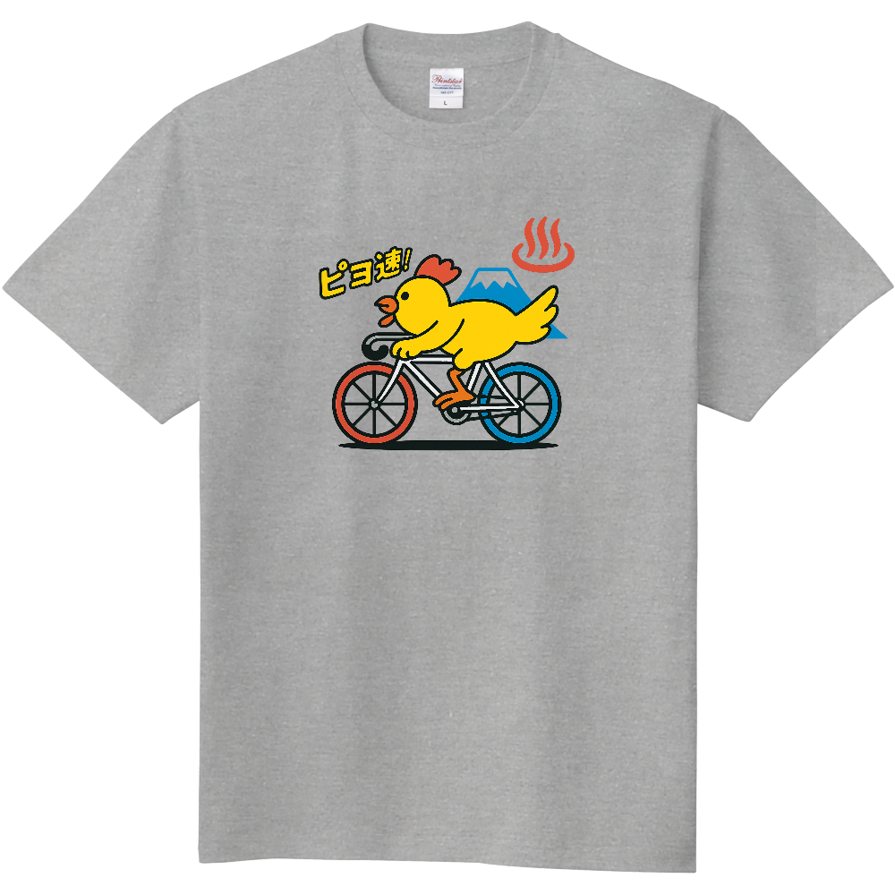 ピヨ速　競輪Tシャツ