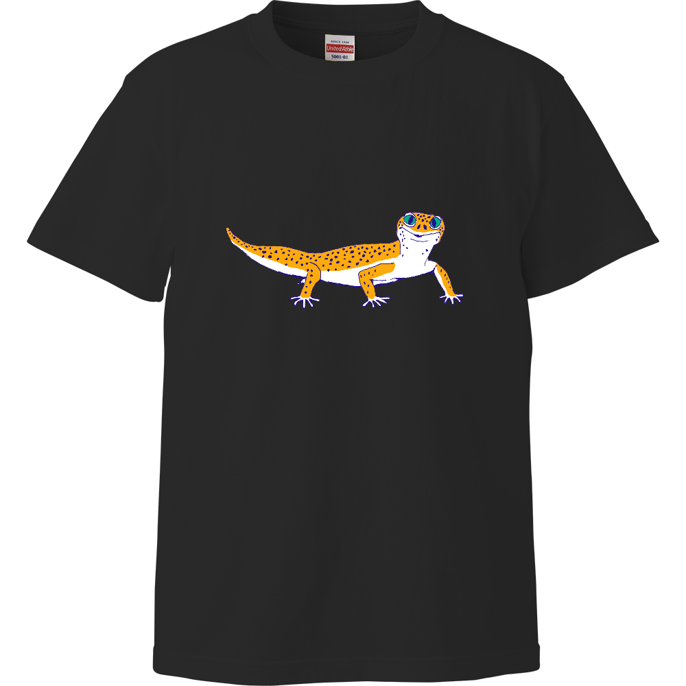 爬虫類デザイン「ヒョウモントカゲモドキ」