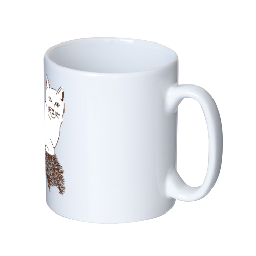 達観するネコのデザイン