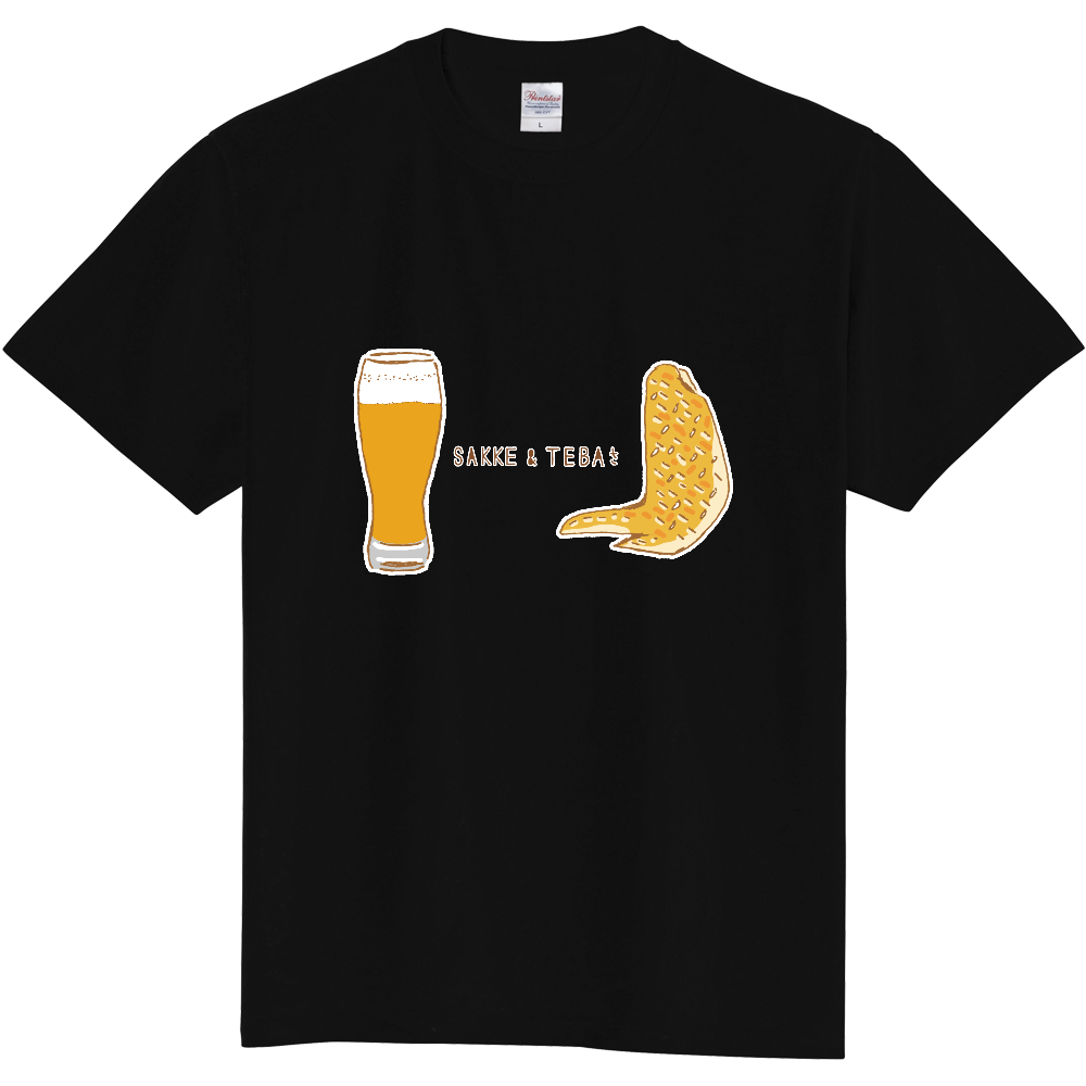 夏ビールデザイン「さっけアンド手羽さ」<パロディ>