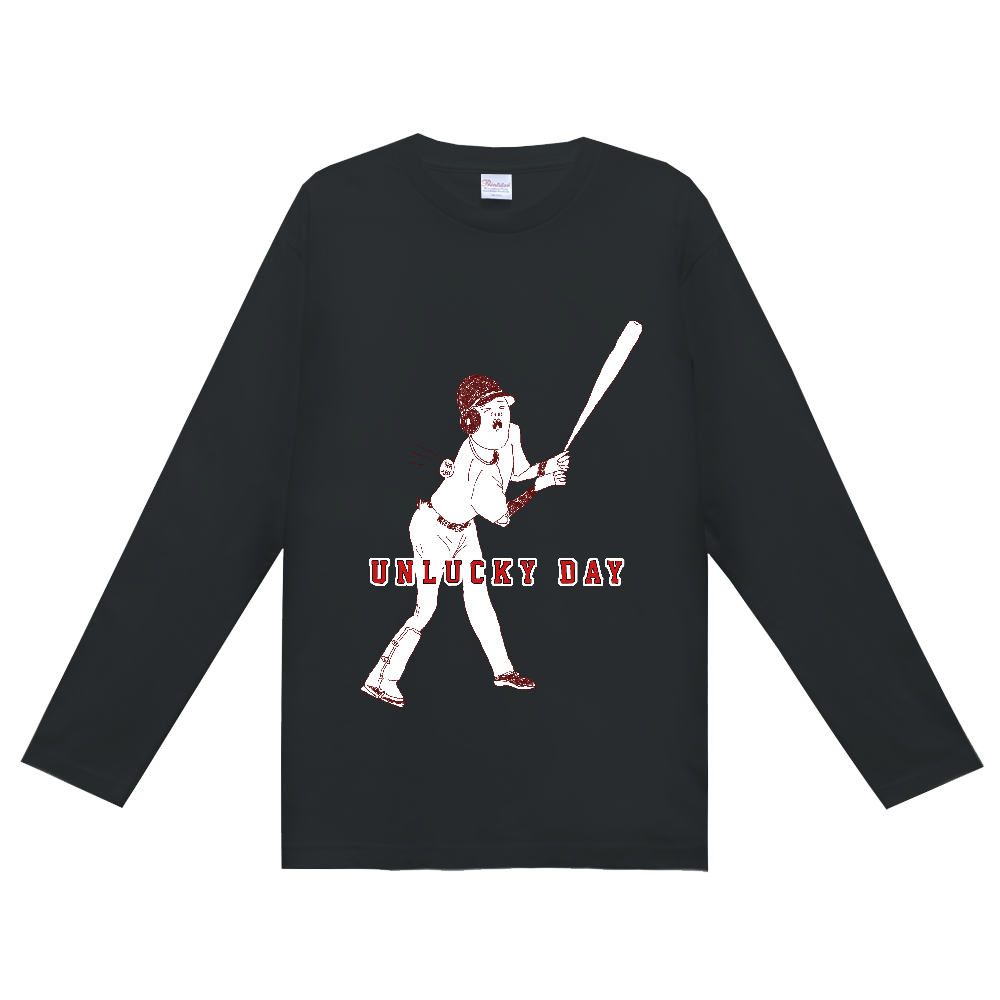 ストーブリーグを盛り上げよう!この冬おすすめ!ユーモア野球デザイン「ついてない日」