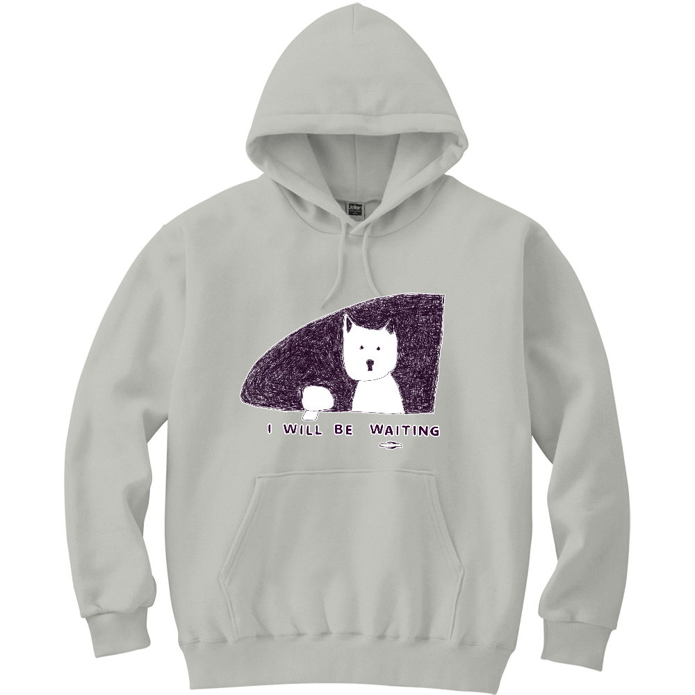 わんこデザイン「私は車で待ってます」