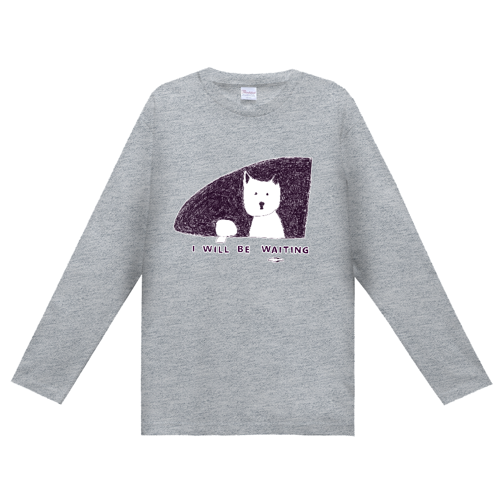 わんこデザイン「私は車で待ってます」