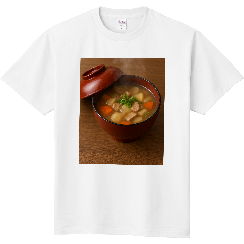 豚汁Tシャツ