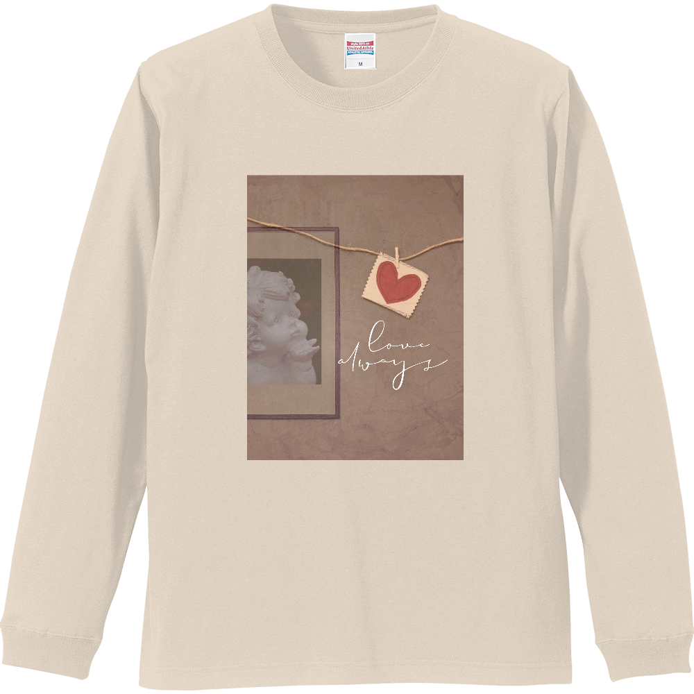 love always♡ロングスリーブT(ｳﾞｨﾝﾃｰｼﾞﾅﾁｭﾗﾙ)