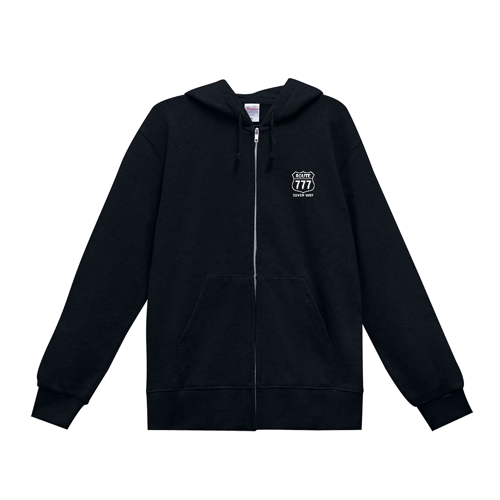 RAVIT THREE SEVEN "ゴージャスタイガー Ⅰ" 定番ジップパーカー