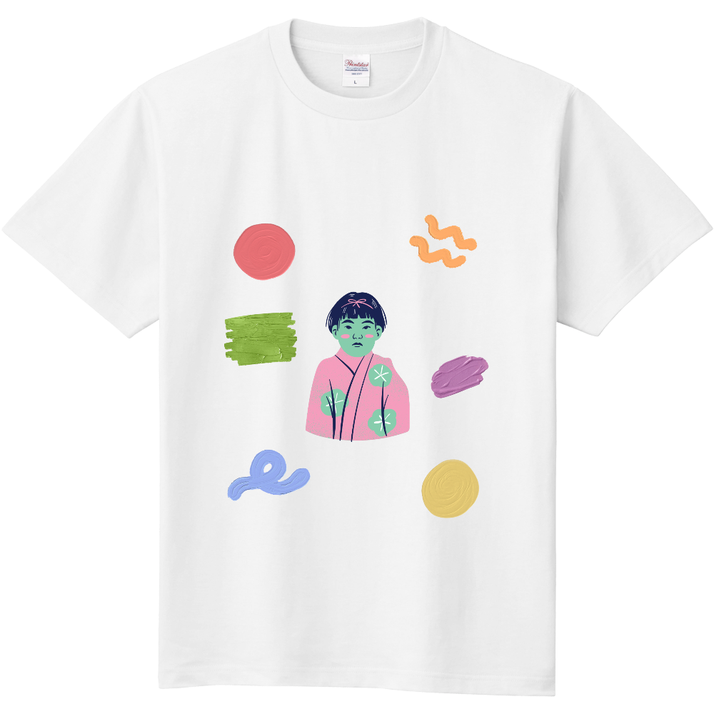 和ポップガールTシャツ