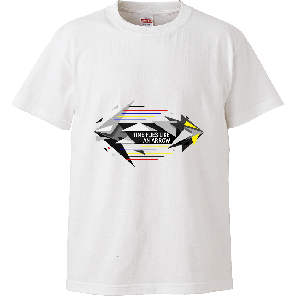 [Tシャツ] Time flies like an arrow.