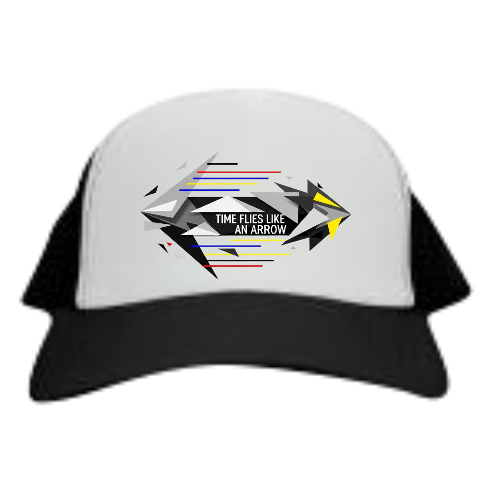 [メッシュキャップ] Time flies like an arrow.