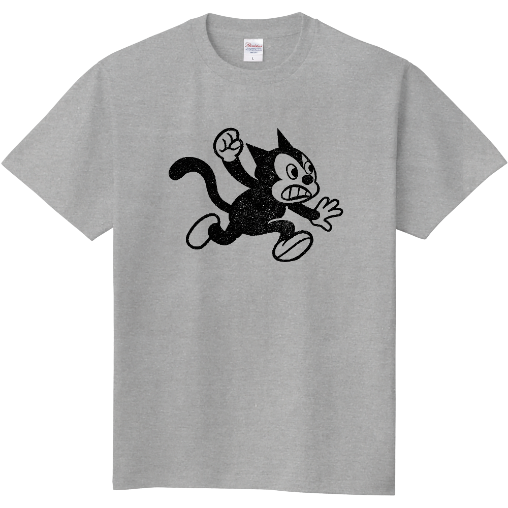 昭和風キャラクターのTシャツ