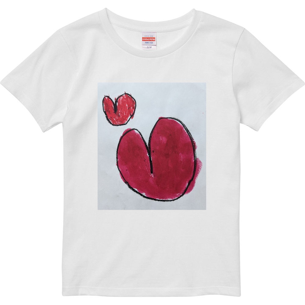 ラブリーハート（レディースTシャツ）